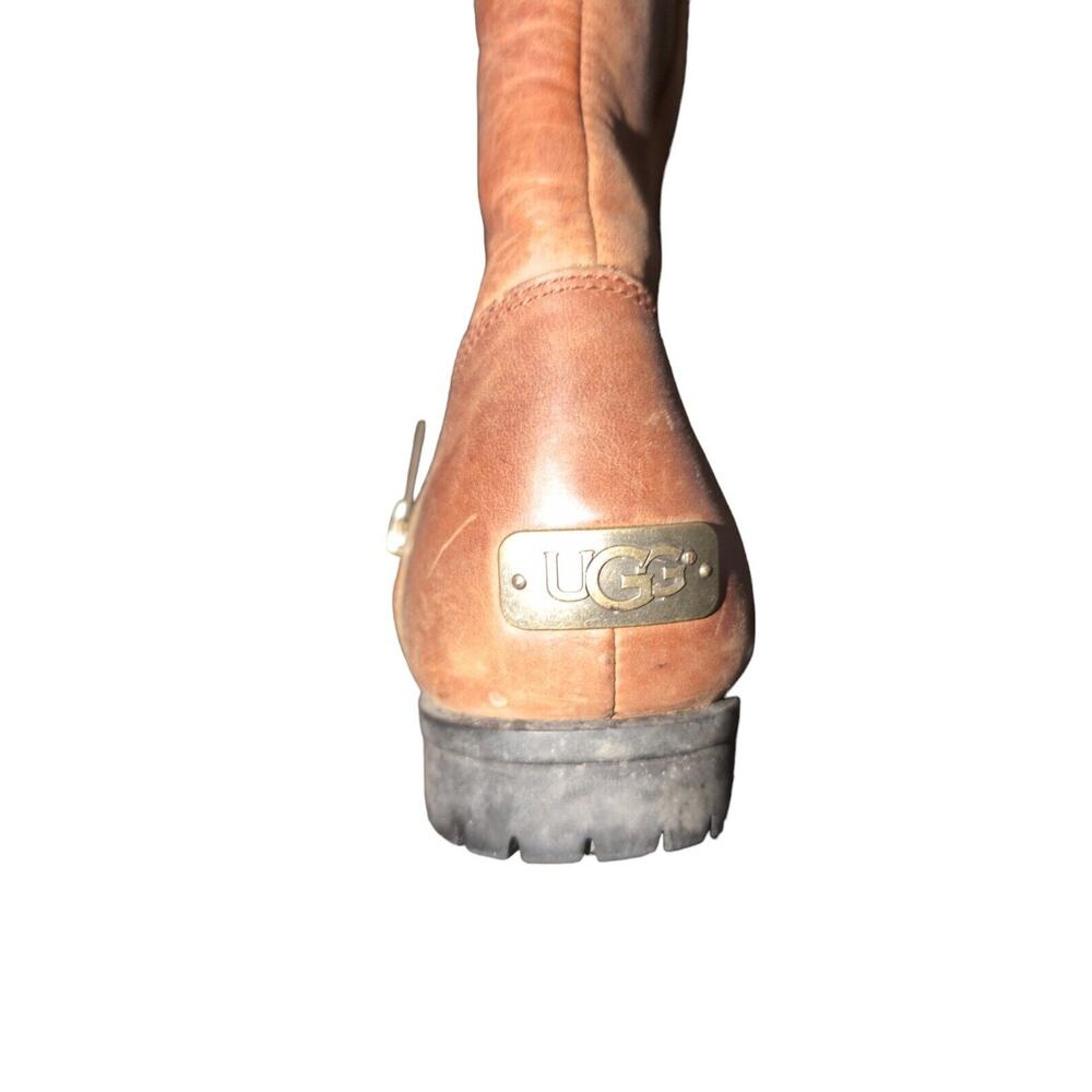 Ugg Distressed Burroughs Chestnut Waterproof Leat… - image 3
